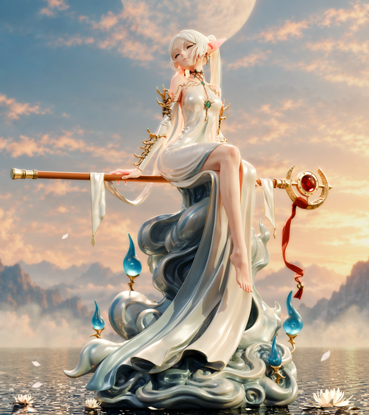 Frieren Beyond Journey's End Sculpture | Maximum Detailed 16K Ultra-High Definition