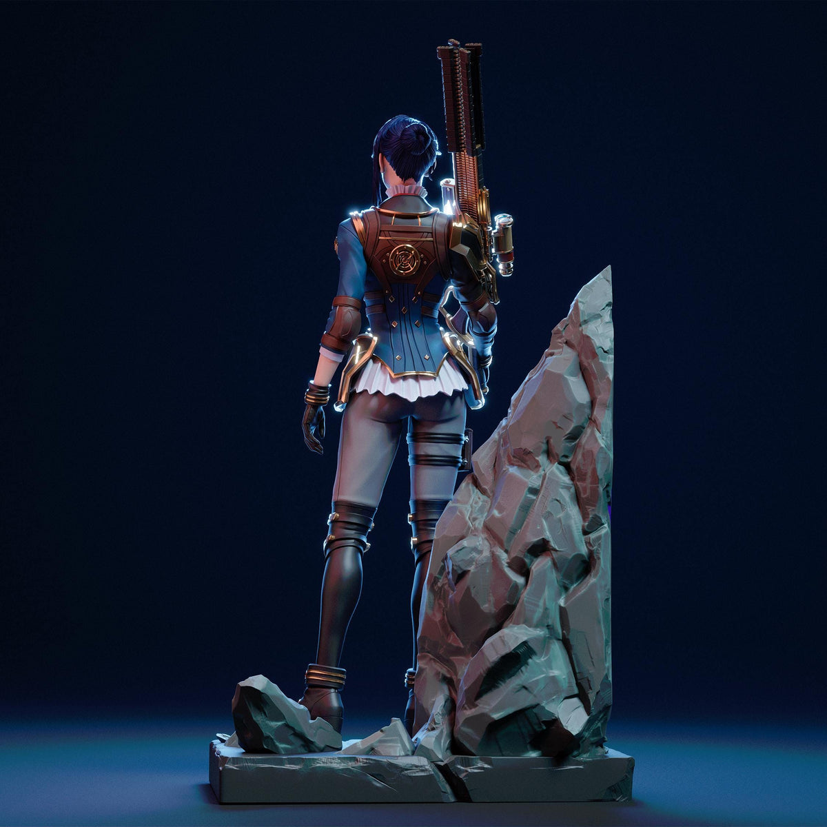 Caitlyn - The Sheriff of Piltover | Maximum Detailed 16K Ultra-High Definition