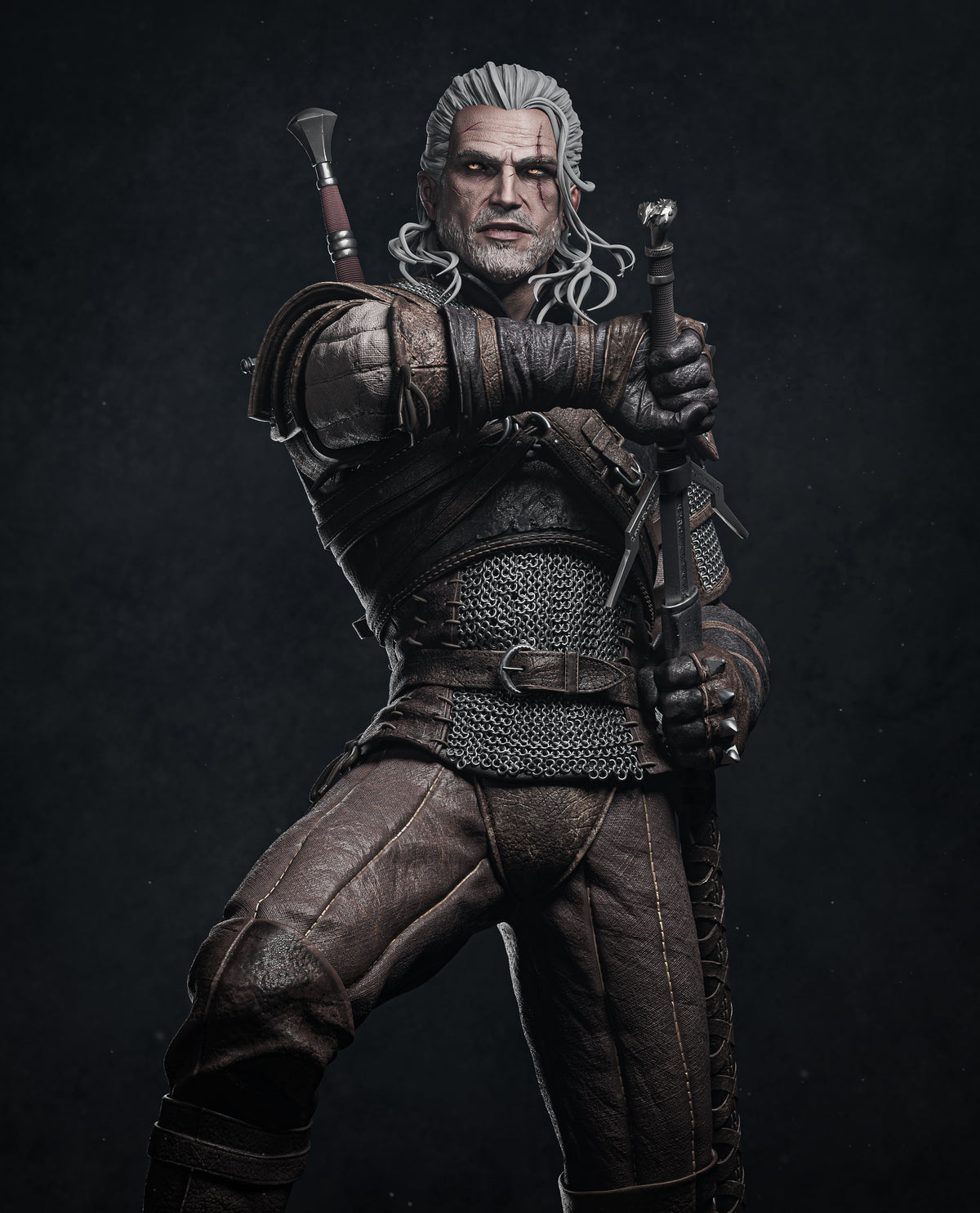 Geralt of Rivia | Maximum Detailed 16K Ultra-High Definition