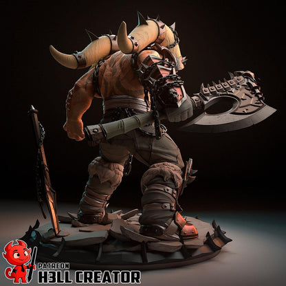 Garrosh Hellscream – World of Warcraft Orc Warchief | Maximum Detailed 16K Ultra-High Definition