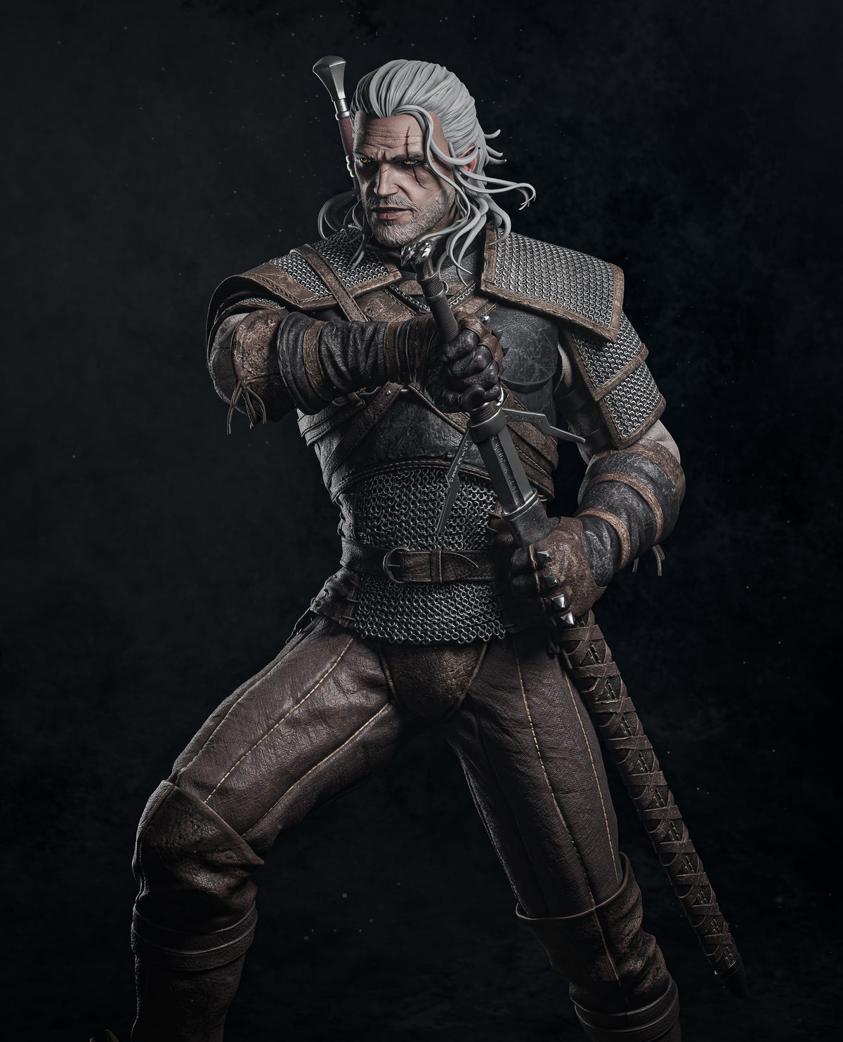 Geralt of Rivia | Maximum Detailed 16K Ultra-High Definition