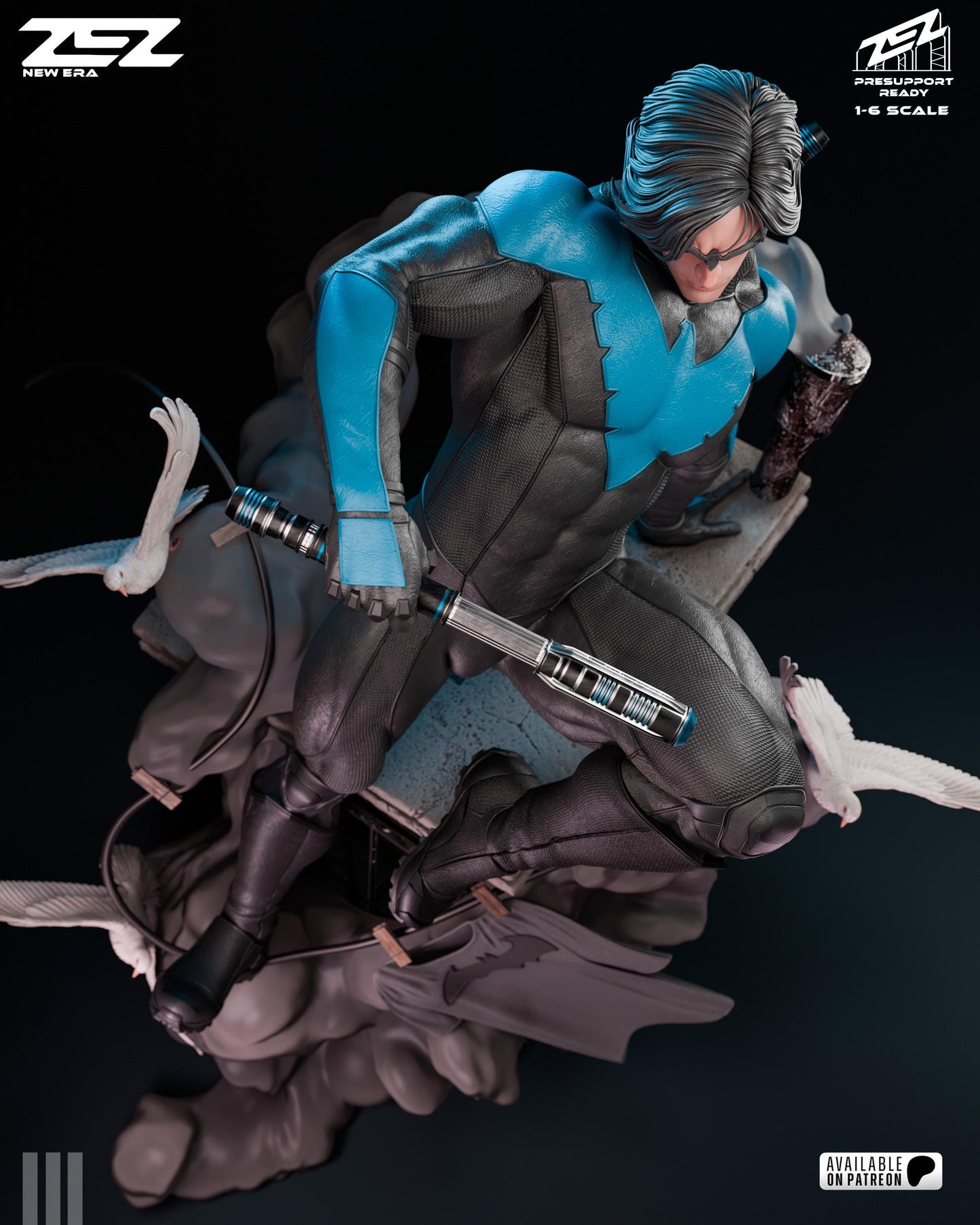 Nightwing | Maximum Detailed 16K Ultra-High Definition