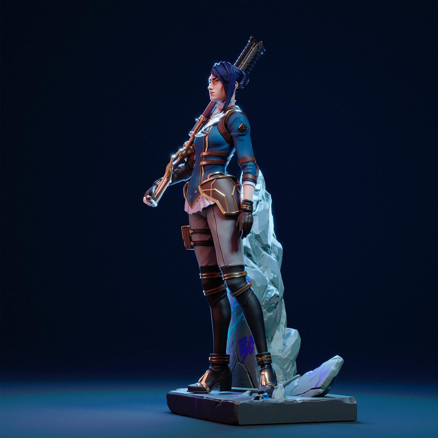 Caitlyn - The Sheriff of Piltover | Maximum Detailed 16K Ultra-High Definition