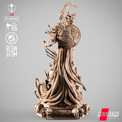 Spawn - Dark Ages Warrior  | Maximum Detailed 16K Ultra-High Definition Resin