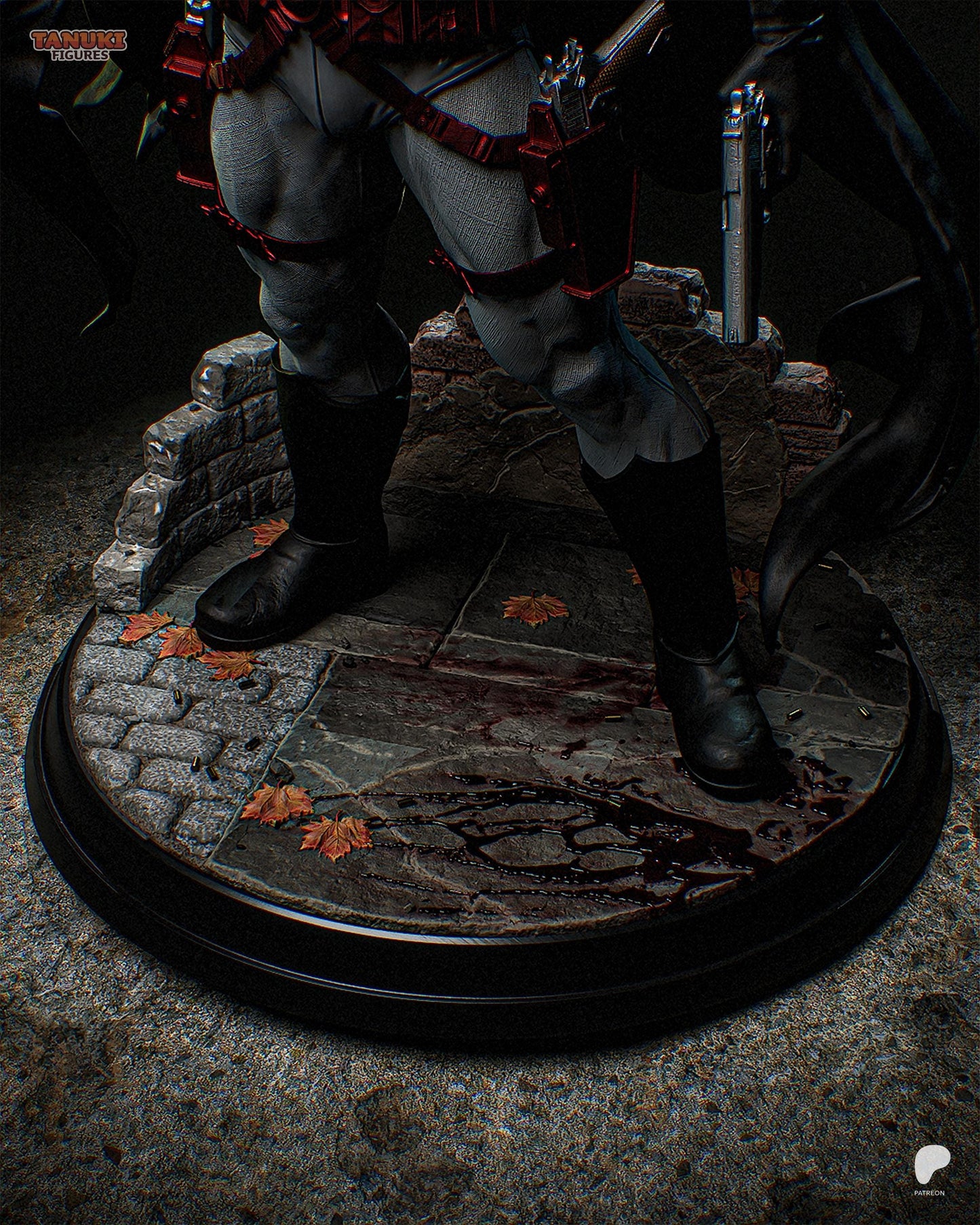 Retro Dark Knight - Batman Statue  | Maximum Detailed 16K Ultra-High Definition