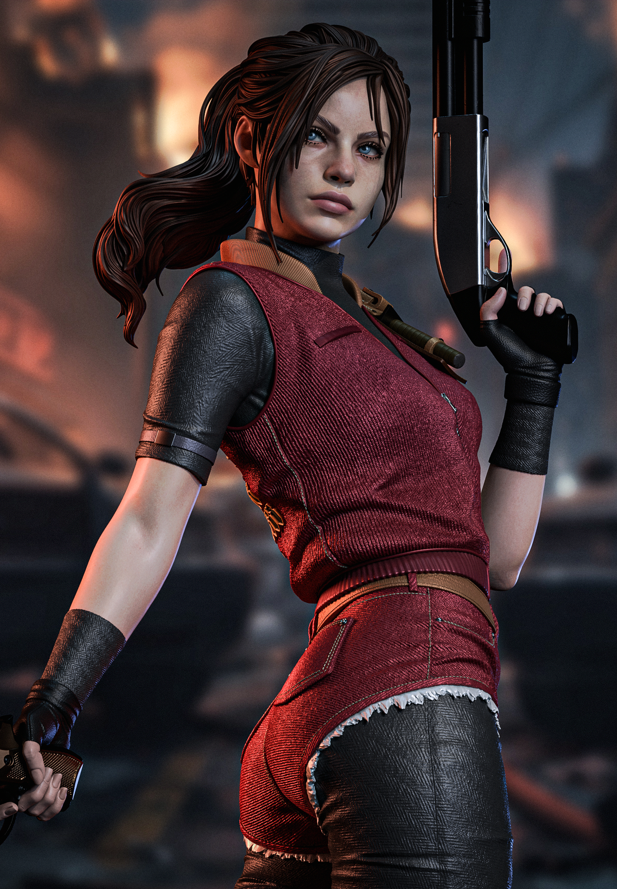 Claire Redfield - Welcome to Raccoon City | Maximum Detailed 16K Ultra-High Definition