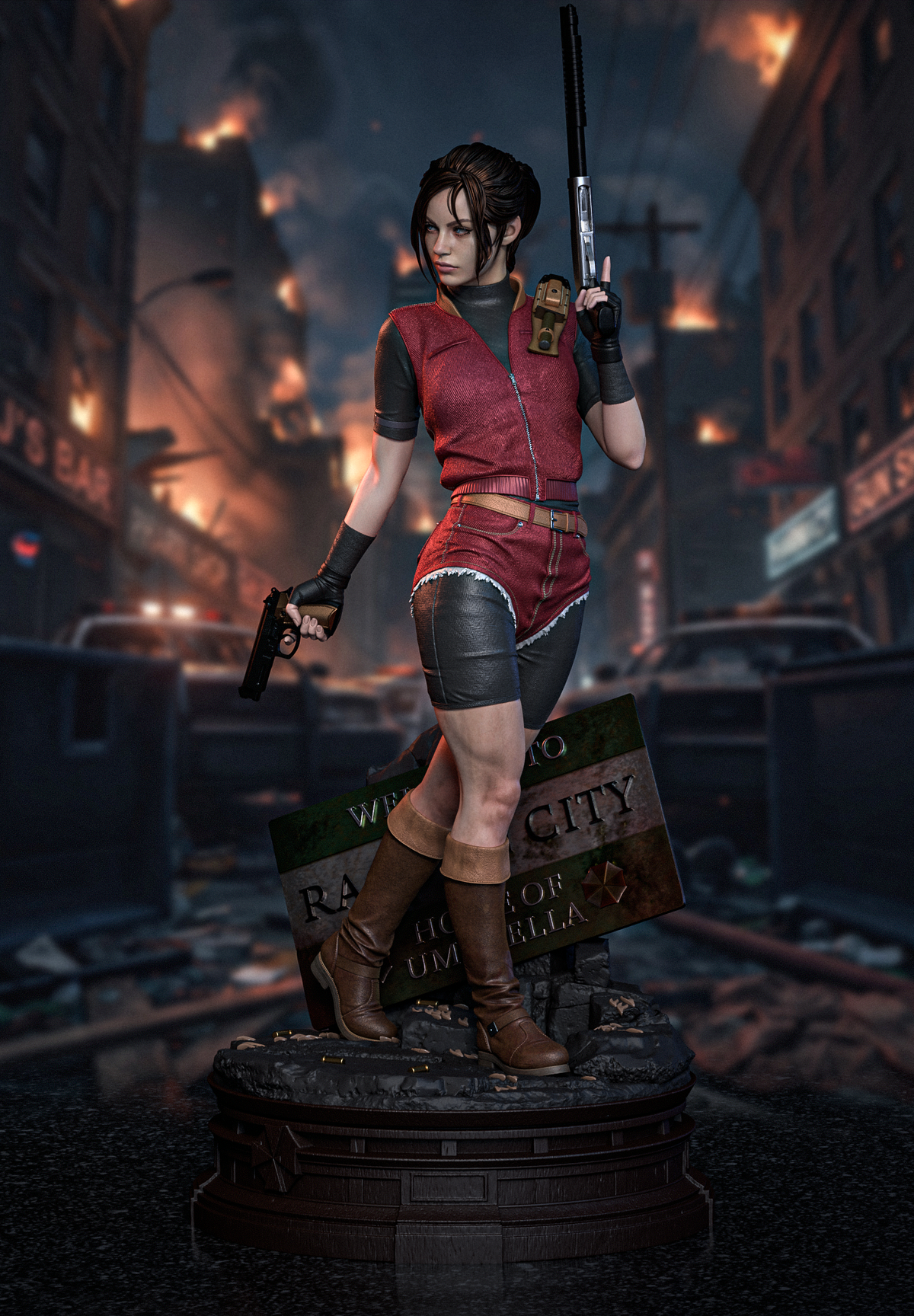 Claire Redfield - Welcome to Raccoon City | Maximum Detailed 16K Ultra-High Definition