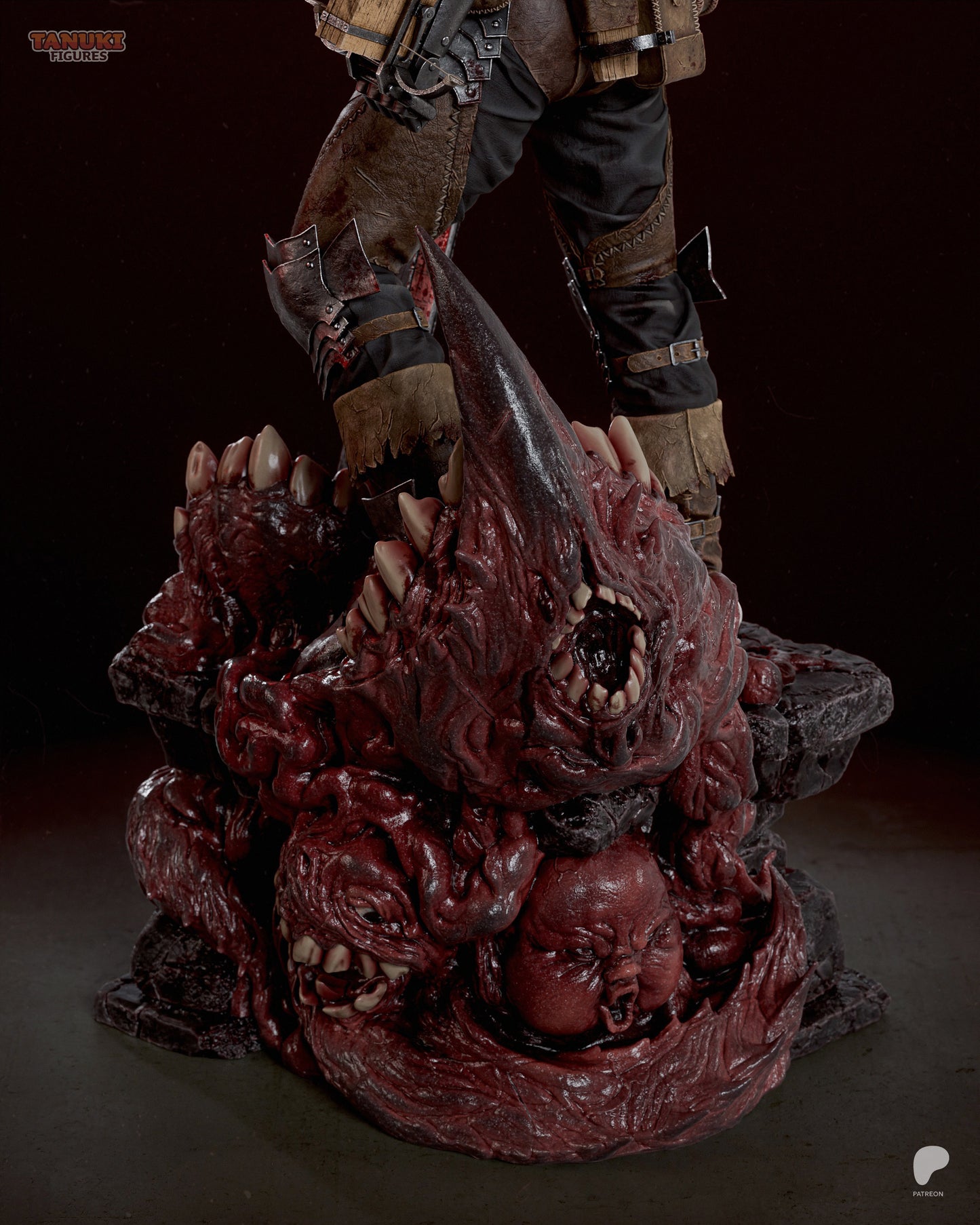 Guts The Black Swordsman Statue – Berserk Anime Diaroma | Maximum Detailed 16K Ultra-High Definition