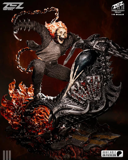 Ghost Rider Diaroma | Maximum Detailed 16K Ultra-High Definition