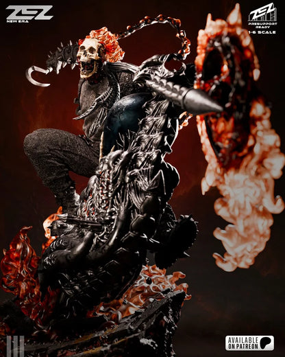 Ghost Rider Diaroma | Maximum Detailed 16K Ultra-High Definition