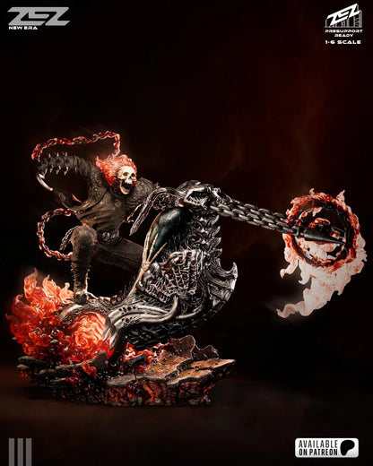 Ghost Rider Diaroma | Maximum Detailed 16K Ultra-High Definition
