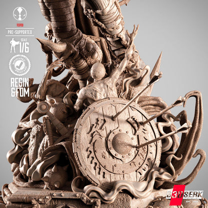 Spawn - Dark Ages Warrior  | Maximum Detailed 16K Ultra-High Definition Resin