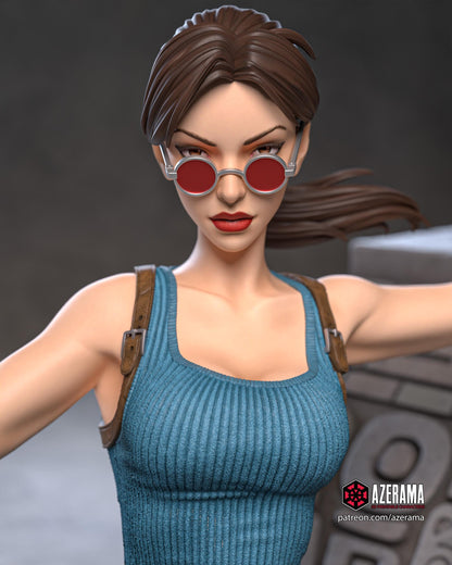 Lara Croft - Treasure Huntress Diaroma | Maximum Detailed 16K Ultra-High Definition