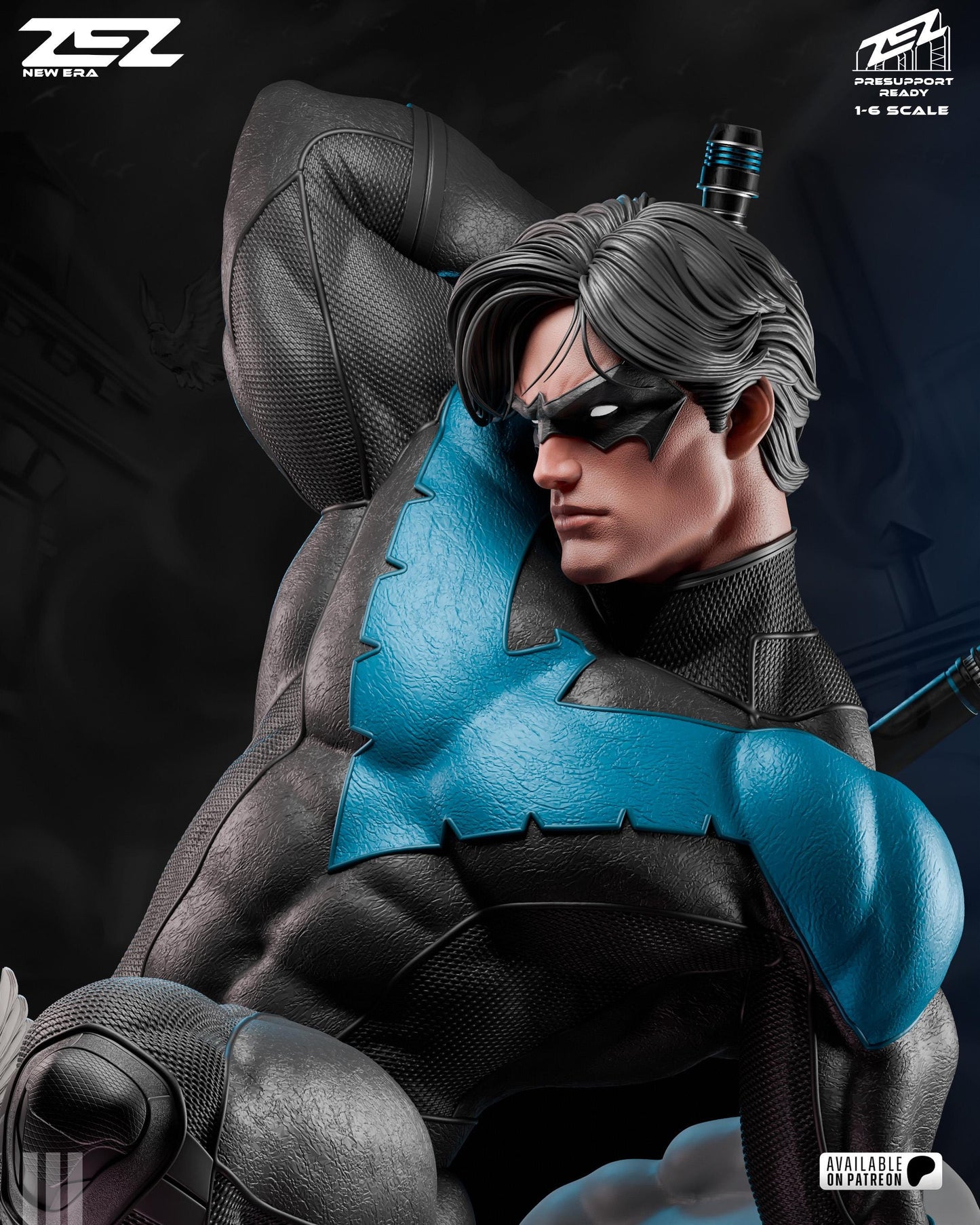 Nightwing | Maximum Detailed 16K Ultra-High Definition