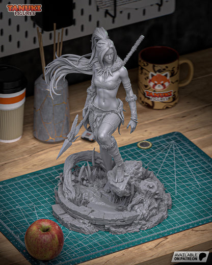 Nidalee – The Bestial Huntress League of Legends Figure | Maximum Detailed 16K Ultra-High Definition