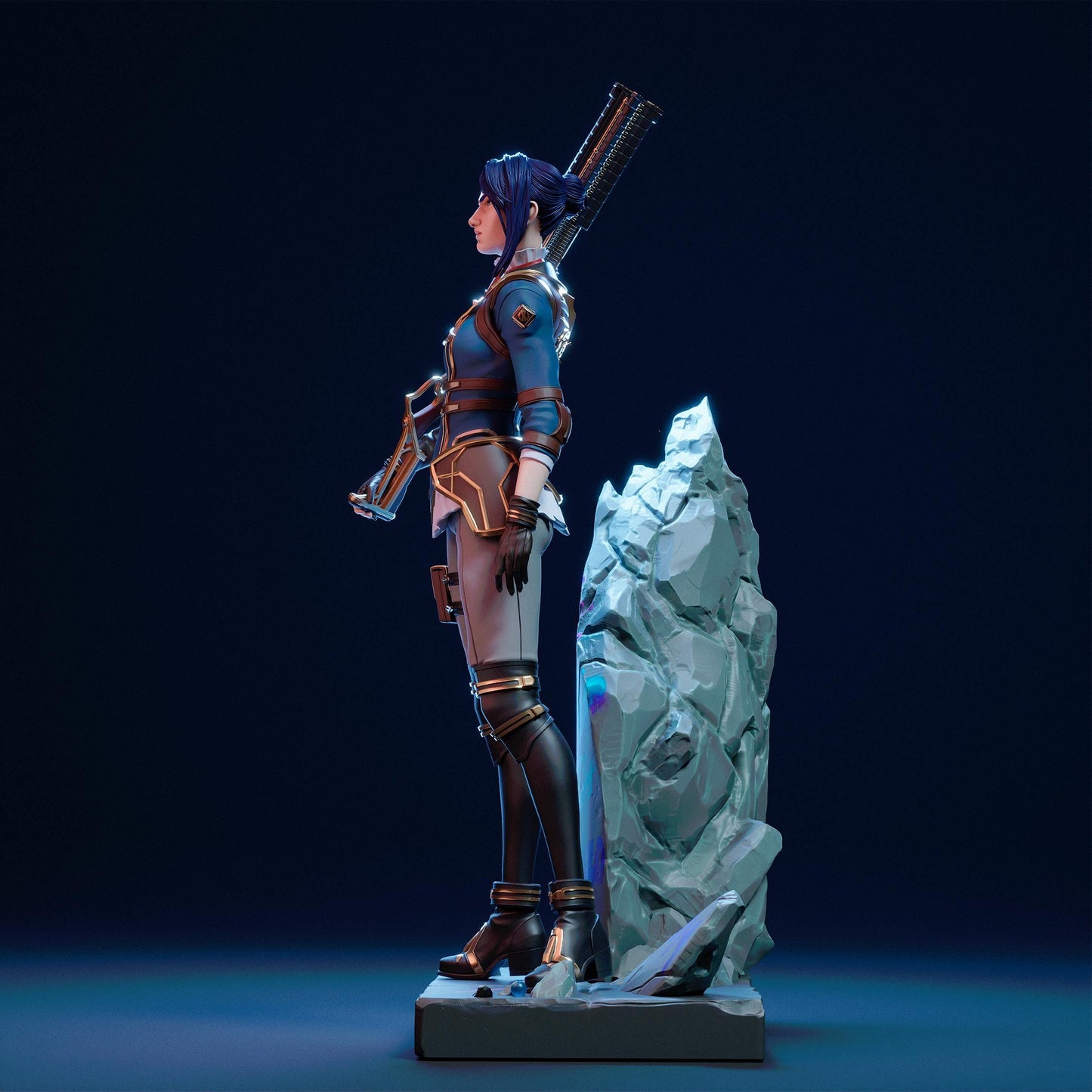 Caitlyn - The Sheriff of Piltover | Maximum Detailed 16K Ultra-High Definition