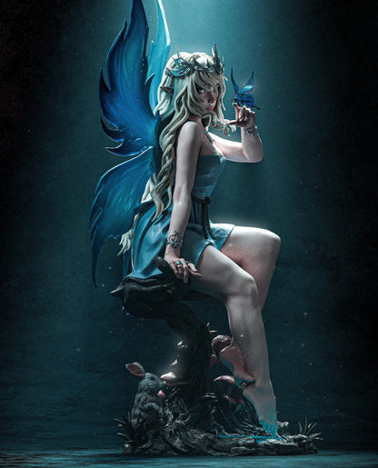 Divine Fairy Statue | Maximum Detailed 12k Resin Printed Figure