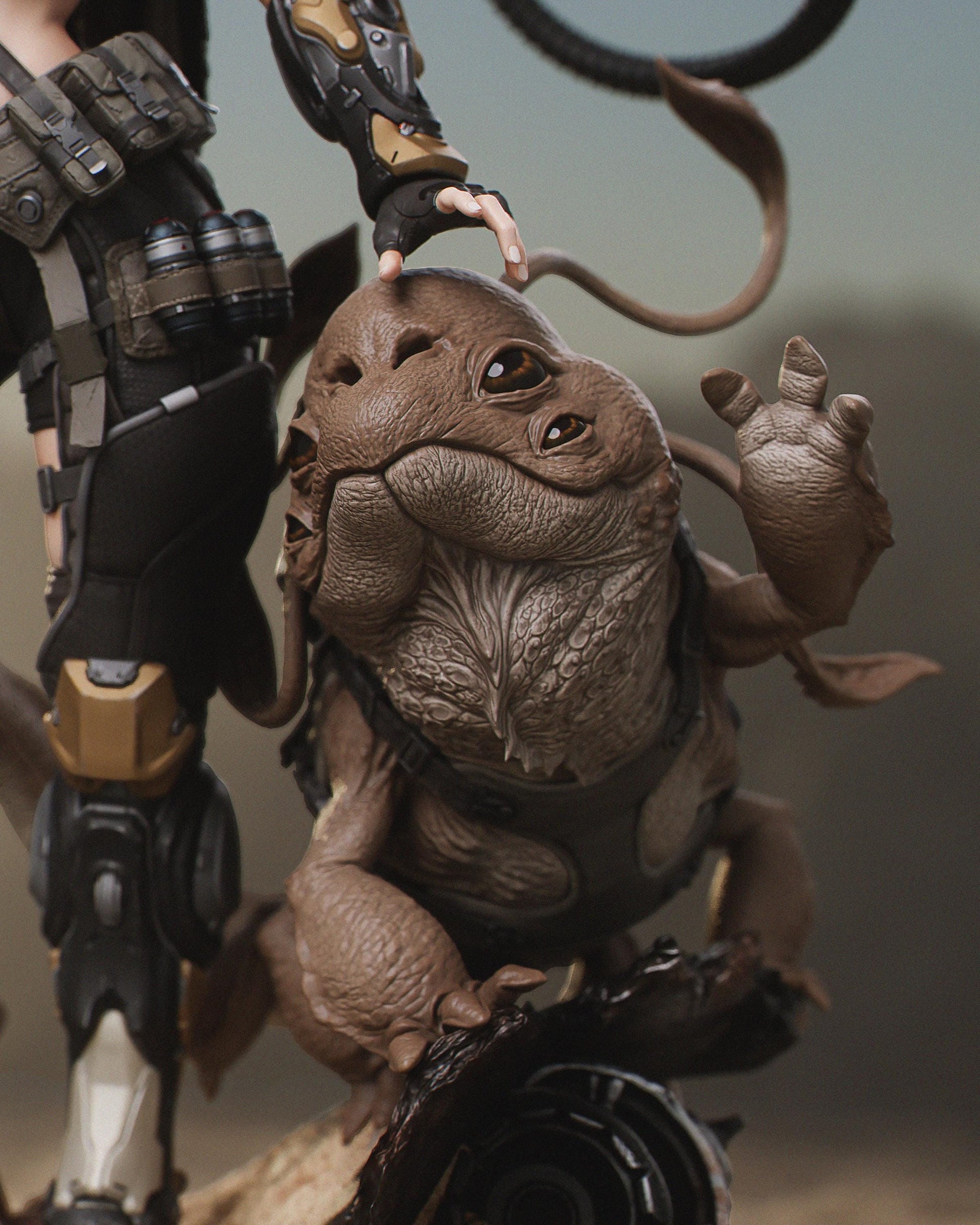 Kyla Bounty Hunter Statue | Maximum Detailed 12k Resin Printed Figure
