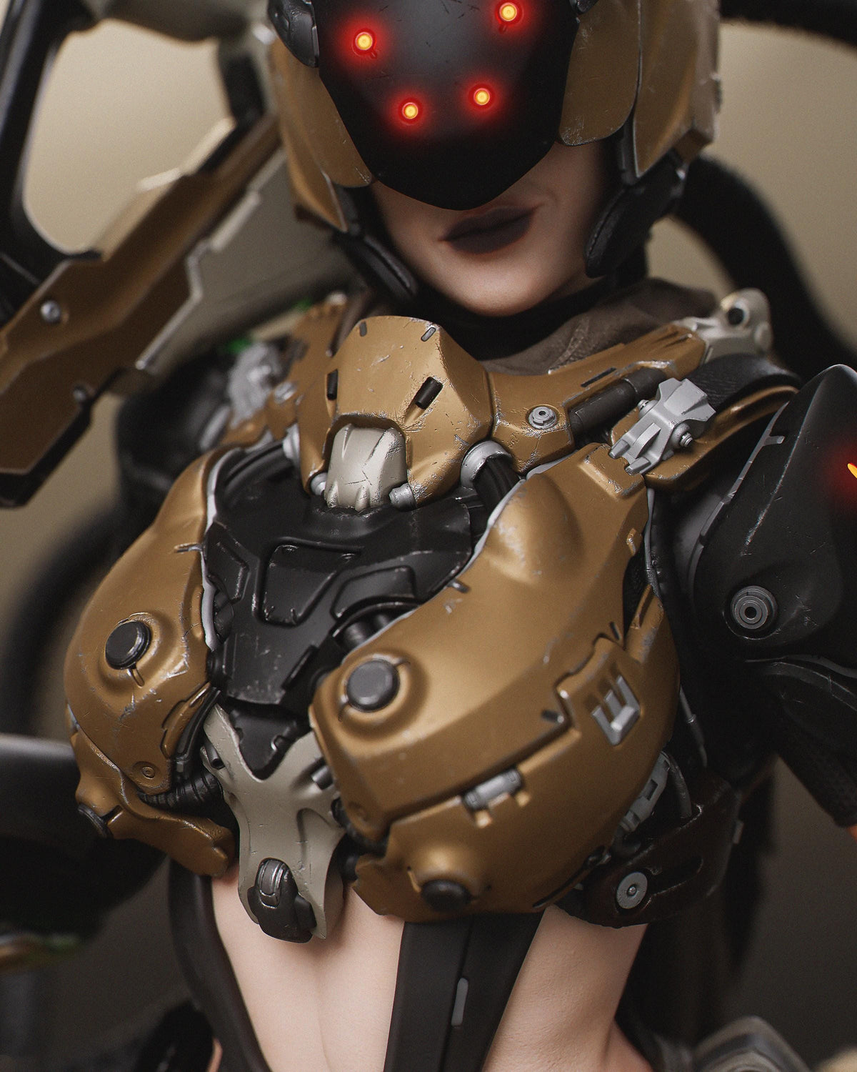 Kyla Bounty Hunter Statue | Maximum Detailed 12k Resin Printed Figure