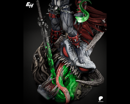 Spawn Sculpture | Maximum Detailed 16K Ultra-High Definition